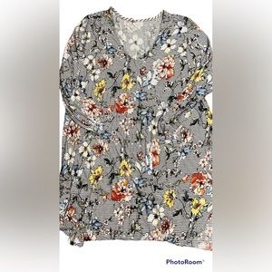 XXXL Floral tunic